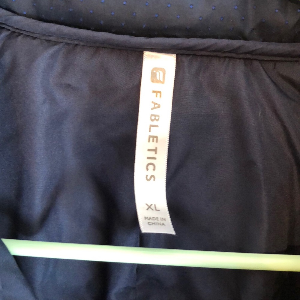 Fabletics Blue Comfy Jacket - Picture 2 of 5
